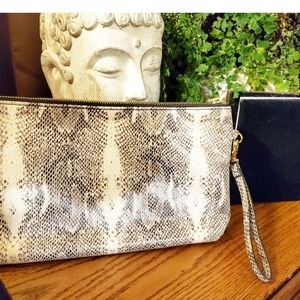 Fun animal print clutch